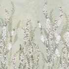 Miniatura fototapety Kwiaty polne na jasnym tle