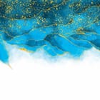 Miniatura fototapety Abstrakcyjne Niebieskie Wzory