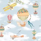 Miniatura fototapety Balony z Postaciami Zwierząt