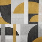 Miniatura fototapety Geometryczne półkola i prostokąty