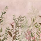 Miniatura fototapety Liście w pastelowych odcieniach