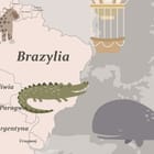 Miniatura fototapety Mapa świata z balonami dla dzieci fragment #1