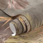 Miniatura fototapety Tropikalne liście i orchidee fragment #1