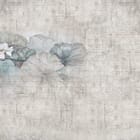 Miniatura fototapety Lilie na tle tekstury muru