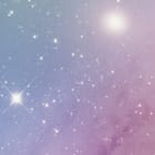 Miniatura fototapety Galaktyka z kolorowymi mgławicami fragment #1