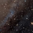 Miniatura fototapety Galaktyka spiralna w kosmosie fragment #2