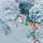 Miniatura fototapety Niebieskie Piwonie w Pastelach