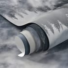 Miniatura fototapety Mglisty las iglasty fragment #1