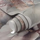 Miniatura fototapety Egzotyczne kwiaty i liście fragment #1