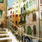 Miniatura fototapety Schody Wenecji z Balustradą