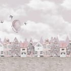 Miniatura fototapety Kamienice z Czerwonymi Dachami