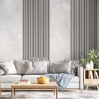 Miniatura fototapety Eleganckie Pasy na Marmurze we wnętrzu salonu