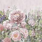 Miniatura fototapety Piwonie w ogrodzie pełnym kwiatów