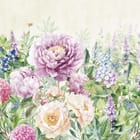 Miniatura fototapety Kwiaty piwonii i hortensji