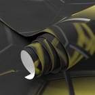 Miniatura fototapety Piłka nożna w siatce bramki fragment #1