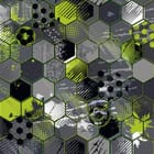 Miniatura fototapety Sportowy wzór z sześciokątów