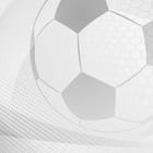 Miniatura fototapety Piłka nożna z heksagonami