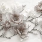 Miniatura fototapety Magnolie na gałęziach