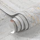 Miniatura fototapety Las brzozowy we mgle fragment #1