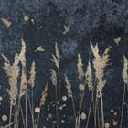 Miniatura fototapety Złote trawy na ciemnym tle