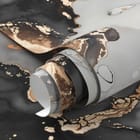 Miniatura fototapety Abstrakcyjne Plamy i Złote Akcenty fragment #1