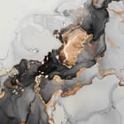 Miniatura fototapety Abstrakcyjne Plamy i Złote Akcenty