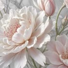 Miniatura fototapety Piwonie w pastelowych odcieniach