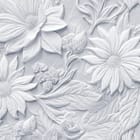 Miniatura fototapety 3D kwiaty w reliefie