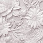 Miniatura fototapety Wytłaczane Kwiaty i Liście 3D