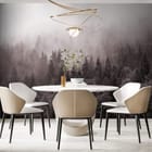 Miniatura fototapety Mglisty Las Iglasty we wnętrzu kuchni