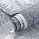 Miniatura fototapety Gęste Paprocie w Szarościach fragment #1