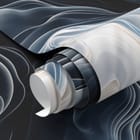 Miniatura fototapety Abstrakcyjne Falujące Kształty fragment #1