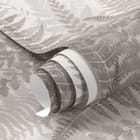 Miniatura fototapety Gęste liście paproci na tle fragment #1