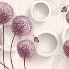 Miniatura fototapety Kwiaty na długich łodygach