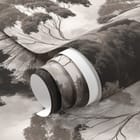 Miniatura fototapety Leśne Drzewa i Mgła fragment #1