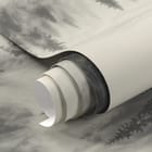 Miniatura fototapety Mglisty las iglasty fragment #1