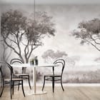 Miniatura fototapety Drzewa z ozdobnymi wzorami we wnętrzu kuchni