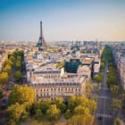 Miniatura fototapety Panorama Paryża z Wieżą Eiffla