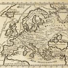 Miniatura fototapety Stara mapa Europy z XVII wieku