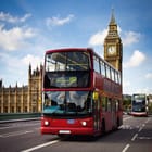 Miniatura fototapety Czerwony autobus w Londynie