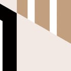 Miniatura fototapety Geometryczny wzór z heksagonami - realne zdjęcie w rolce