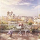 Miniatura fototapety Widok z tarasu na miasto