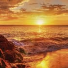 Miniatura fototapety Zachód słońca nad oceanem