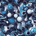 Miniatura fototapety Abstrakcyjne Formy 3D w Kolorze