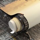 Miniatura fototapety Kamienice przy nabrzeżu o zachodzie fragment #1