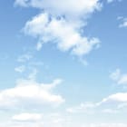 Miniatura fototapety Spokojne niebo z białymi chmurami