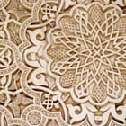 Miniatura fototapety Dekoracyjny ornament z roślinami