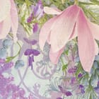 Miniatura fototapety Magnolie w towarzystwie lawendy - realne zdjęcie w rolce