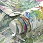 Miniatura fototapety Kolorowe ptaki w tropikalnej dżungli - realne zdjęcie w rolce