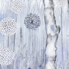 Miniatura fototapety Różowe flamingi w lesie - jakość wydruku i struktura materiału